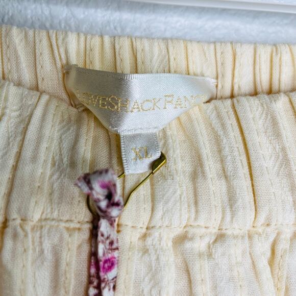 New LoveShackFancy Ivory Ruffle Lace Mini Skirt - Picture 8 of 10